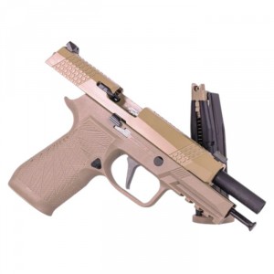 Страйкбольный пистолет WE Sig Sauer P-320 M17 (WE-F007-TAN, песочный)